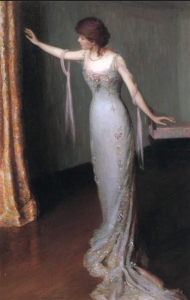 リラ・キャボット・ペリー　『Lady in an Evening Dress（イヴニング・ドレスの貴婦人）』