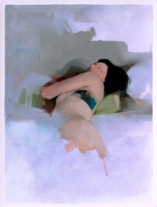 Where were you, oil on paper, 12"x16", private collection