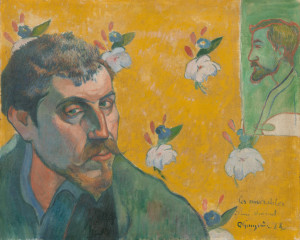 ポール・ゴーギャン 「自画像（レ・ミゼラブル）」（1888）